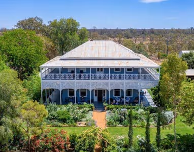 Image of a heritage listed building in St George, the Anchorage Homestead.